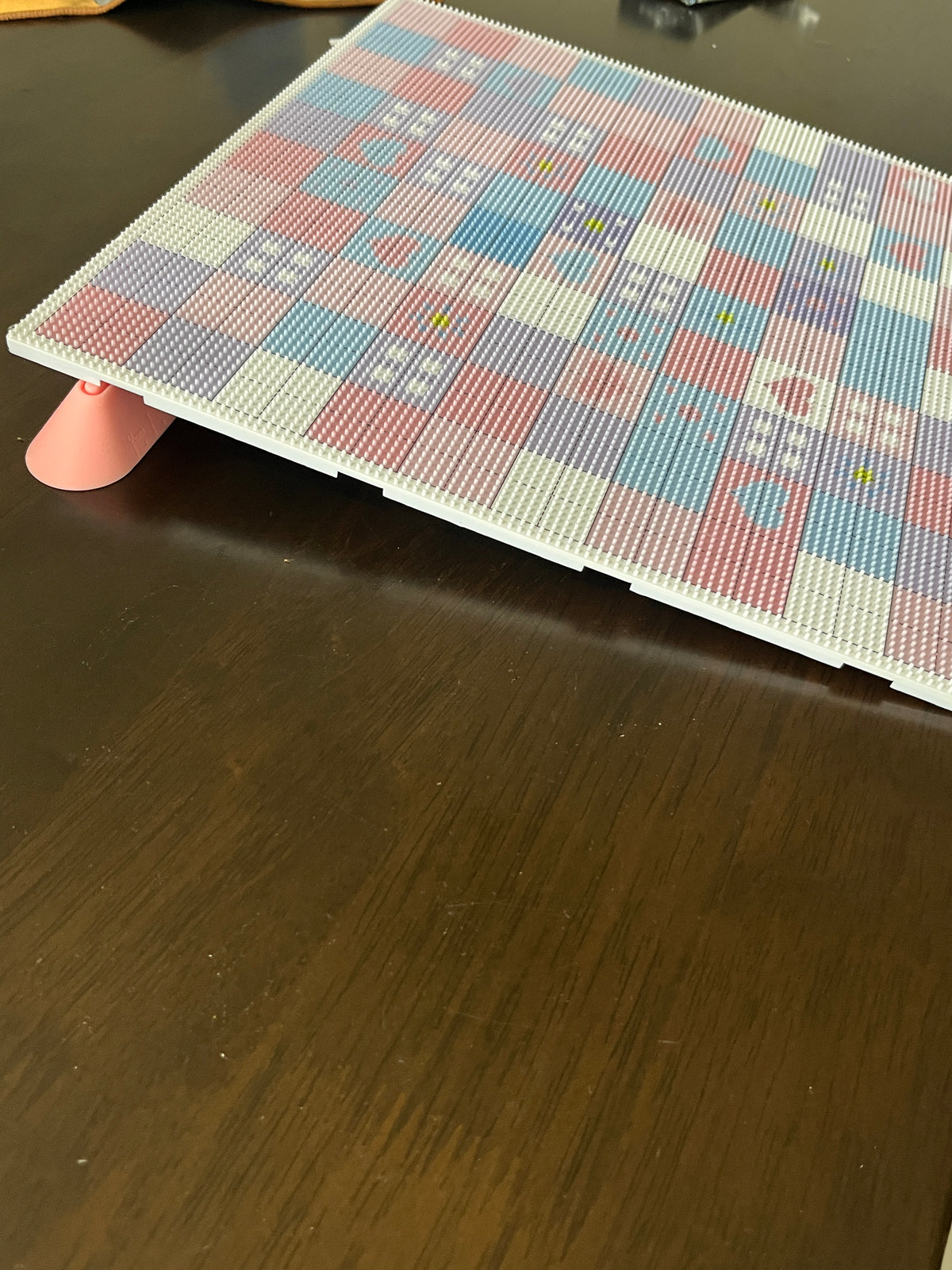 拼豆不酸脖子硅胶支架